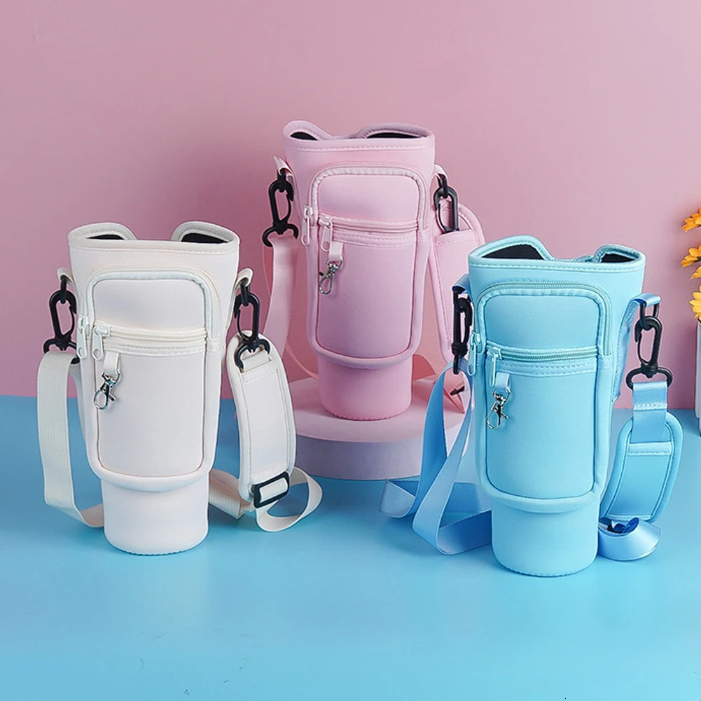 Water Bottle Bag Neoprene Water Bottle Pouch Holder for Stanley 40oz Tumbler Accessories Insulated Thermos Cup Cover251125 - view 4