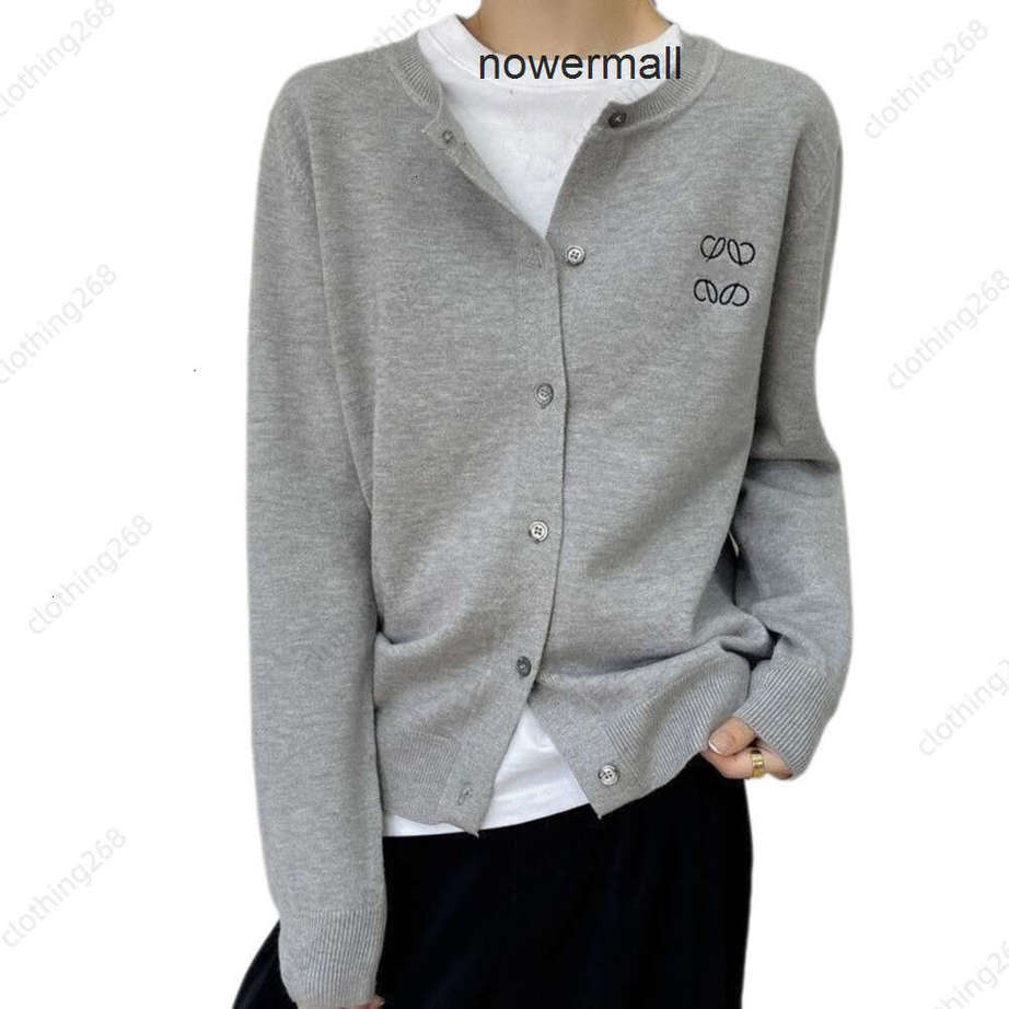 Clothing lowewe lowe a Loewees loeewe embroidery Designer Womens Hoodie Sweaters Sweater Autumn Knit sweatshirt letter crew neck Casu loewes loewetops DU2S