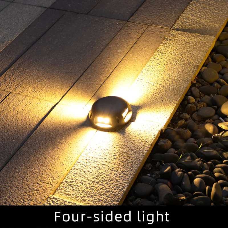 Outdoor Waterproof Footer Light Patio Garden Wall Corner Lighting Trail light Surface mounted Ground light Walkway lightM251127