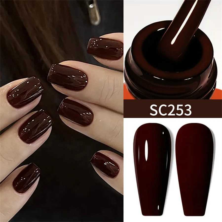 7ml 20Colour Gel Nail Polish White black Red Brown Orange Blue Green Nail Art Soak UV/LED for Home Salon Nail ArtT251127