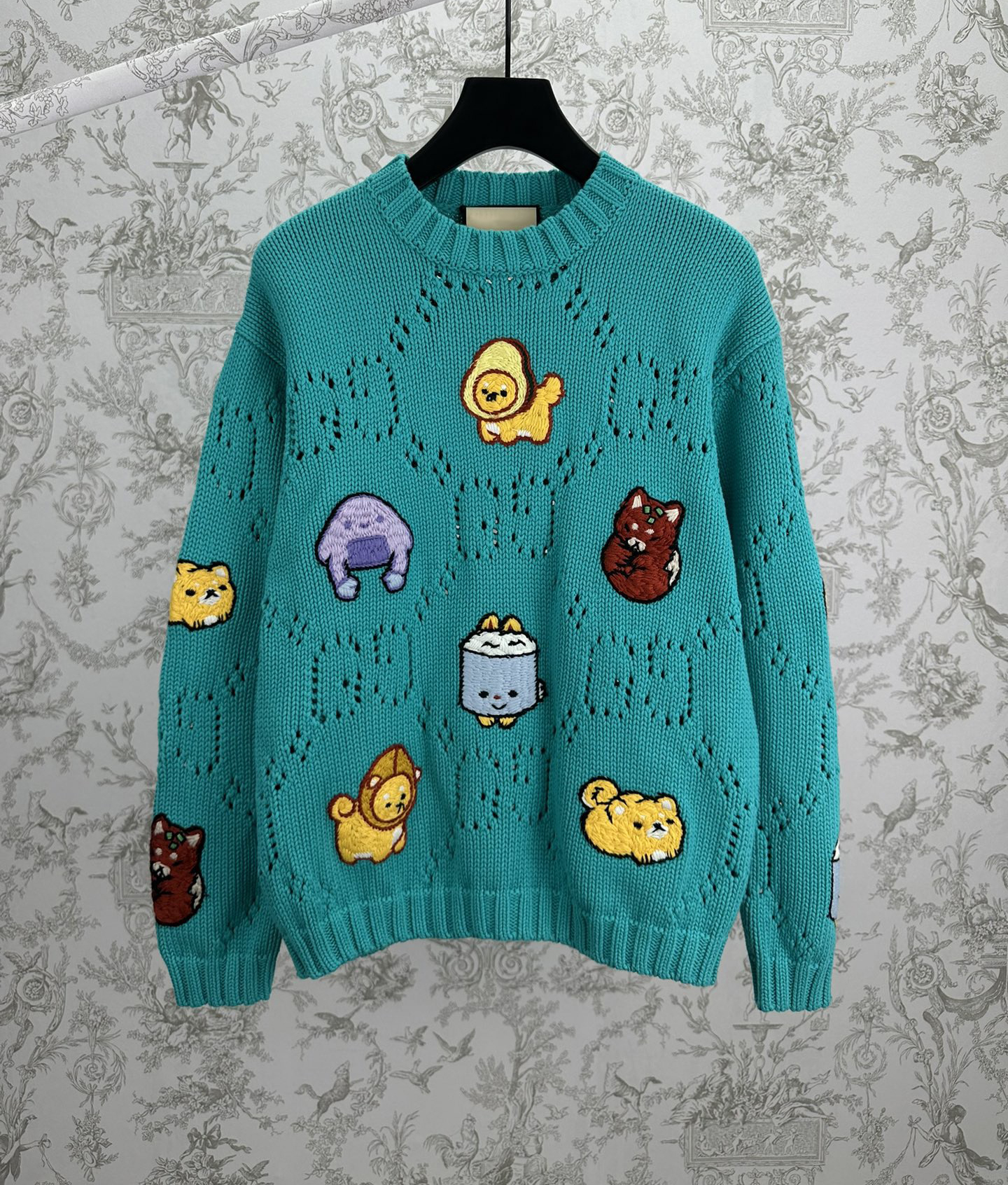 Men's Plus Size Sweaters hoodies in autumn / winteracquard knitting machine e Custom jnlarged detail crew neck cotton du4433224