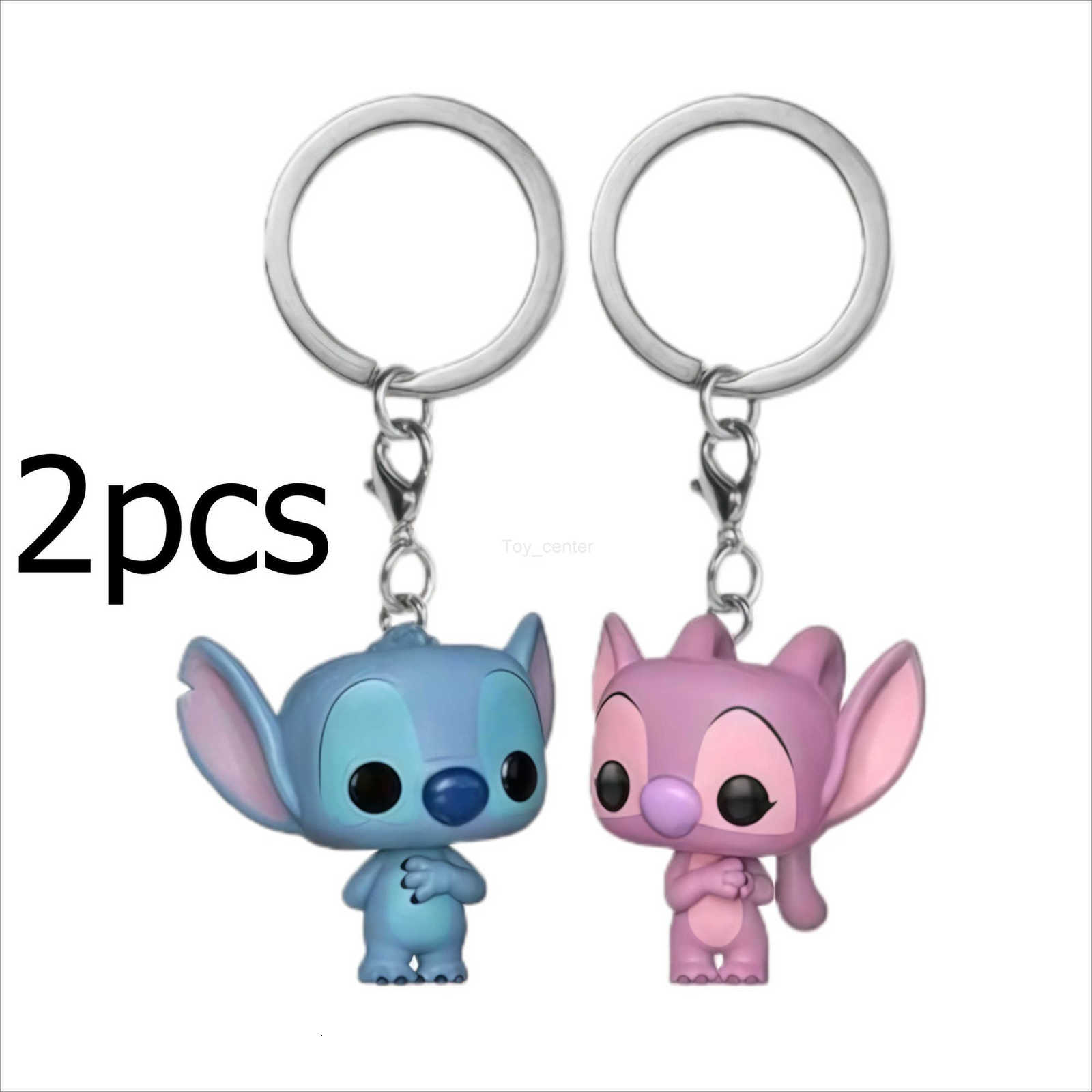 Disney Anime popular cartoon pocket key pendant small character model childrens cartoon gift keychain toy H2511271