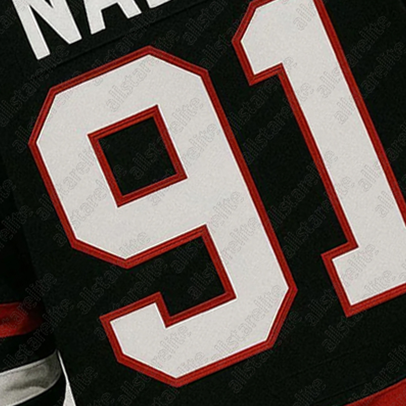 Personalized Custom Bedard Hockey Jersey Nick Foligno Frank Nazar Spencer Knight Embroidered Letter Number Jersey