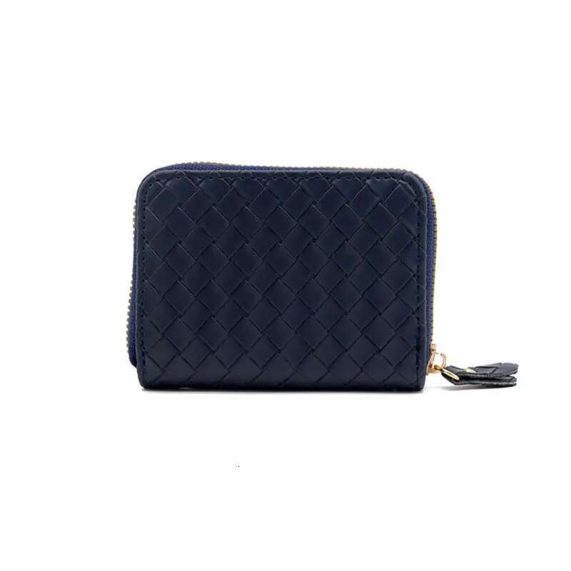 Simple Fashionable Woven Pattern Wallet With Large Capacity And Multiple Card Slots Designer Wallet