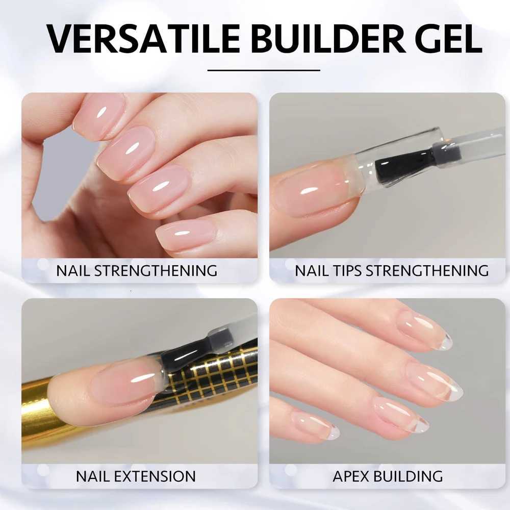 KODIES GEL Biab Builder Nail Gel In A Bottle Violet Pink Construction Extension Gel Manicure Brush-On Sculpt Gellak Nails ArtT251127
