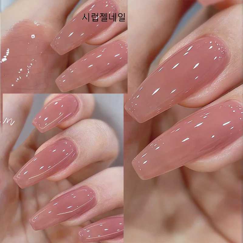 BORN PRETTY 10ml Nude Syrup Gel Jelly Nude Natural Color Semi Permanent Soak Off UV LED Varnish Nail Supplies ManicureT251127