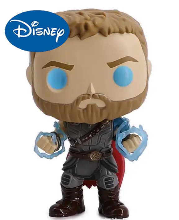 Disney Thor Odins Power Ver Thor Character 10cm Vinyl Doll Action Figure Toys H251127