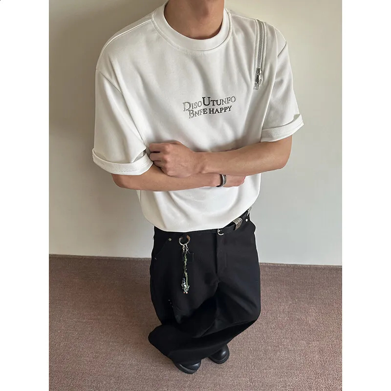 Summer Trend Casual Fashion Edition Personalized Short Sleeve T-shirt 250427