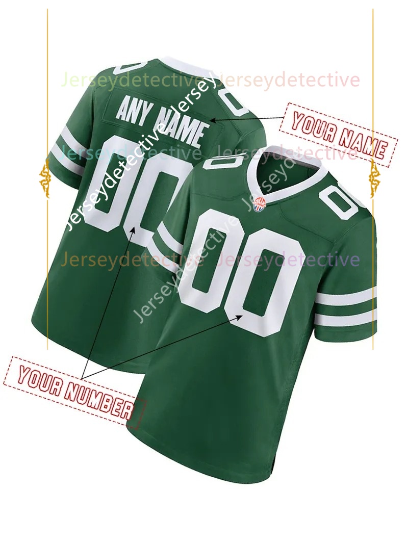 7 Justin Fields Football jersey Gardner Rodgers Allen Davis Hall Nwangwu Adams Charles Corley 5 Garrett Wilson 12 Joe Namath Custom Embroidered Letter