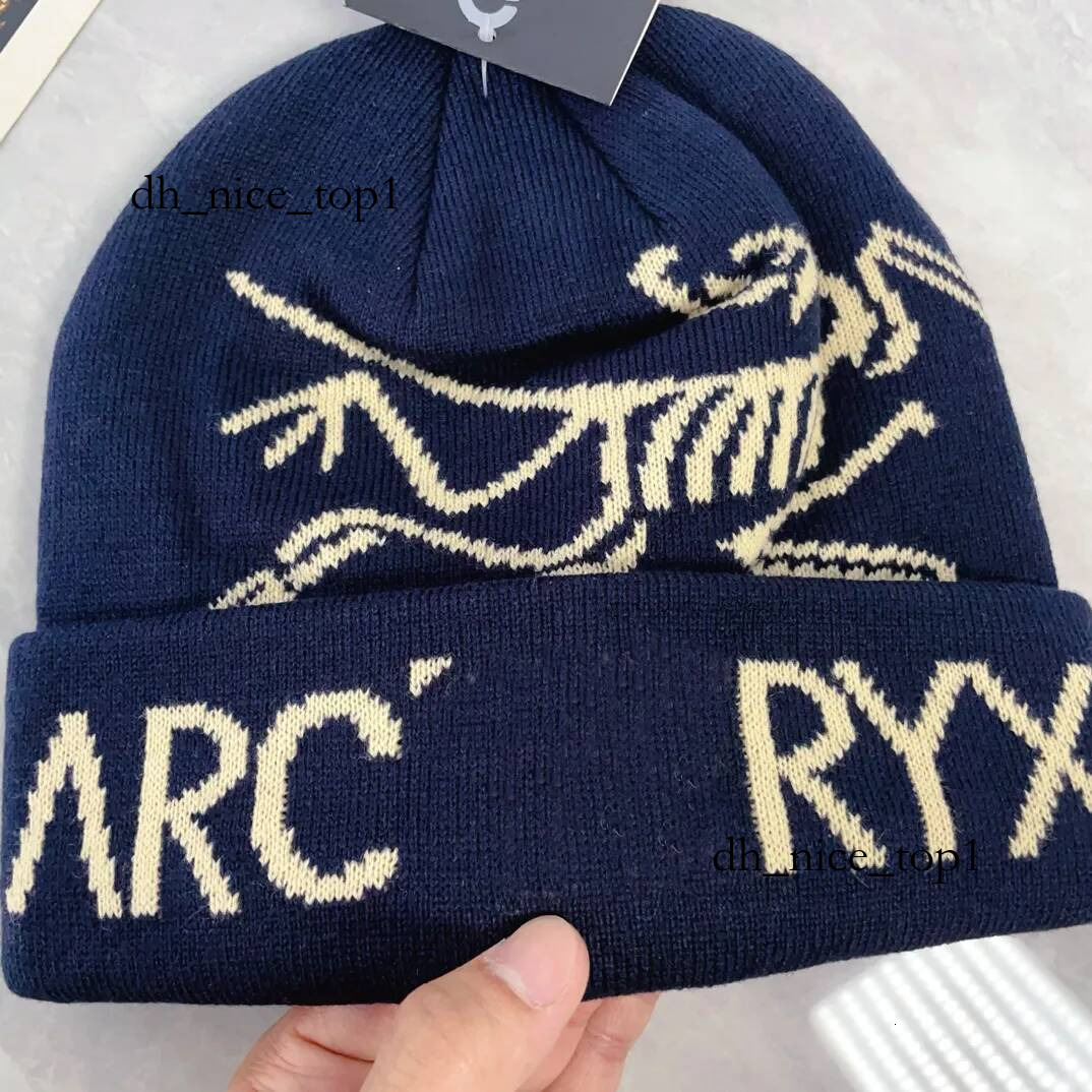 Hot Sales Hats Designer Arctwryx Beanie Luxury Beanies Artyrex Beanies Winter Bean Fashion Design Knit Hats Fall Woolen Cap Letter Jacquard Unisex Warm Skull Hat Cb1