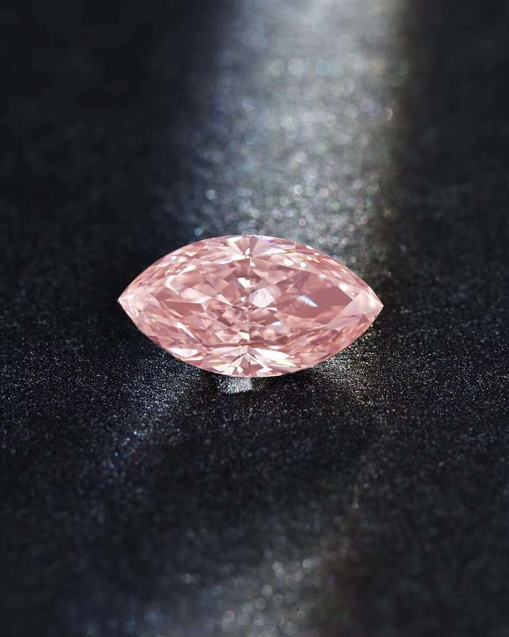 Lab Grown Fancy Pink Excellent Cut Marquise Diamond Lab Grown Diamond