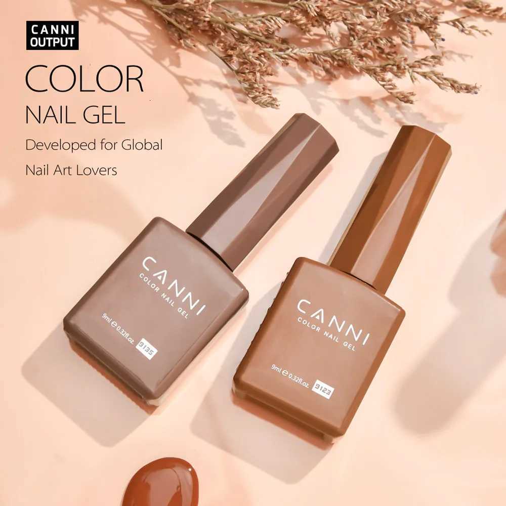 CANNI 9ml TPO/HEMA FREE Gel Polish Winter Colors Manicure Nail Art Salon Varnish Soak off Enamel UV LED Nail Polish Gel DIYT251127