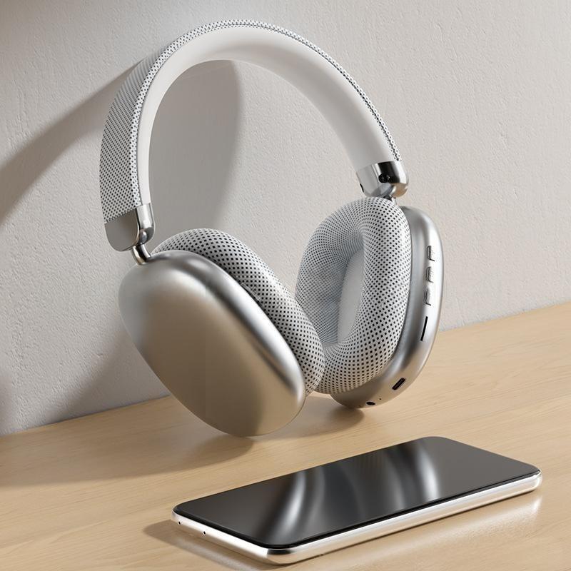 Over Ear Stereo Headphones Wireless: Skin Friendly Fit Strong Noise Reduction Lossless Sound and Long Battery Life for Gaming and Sports