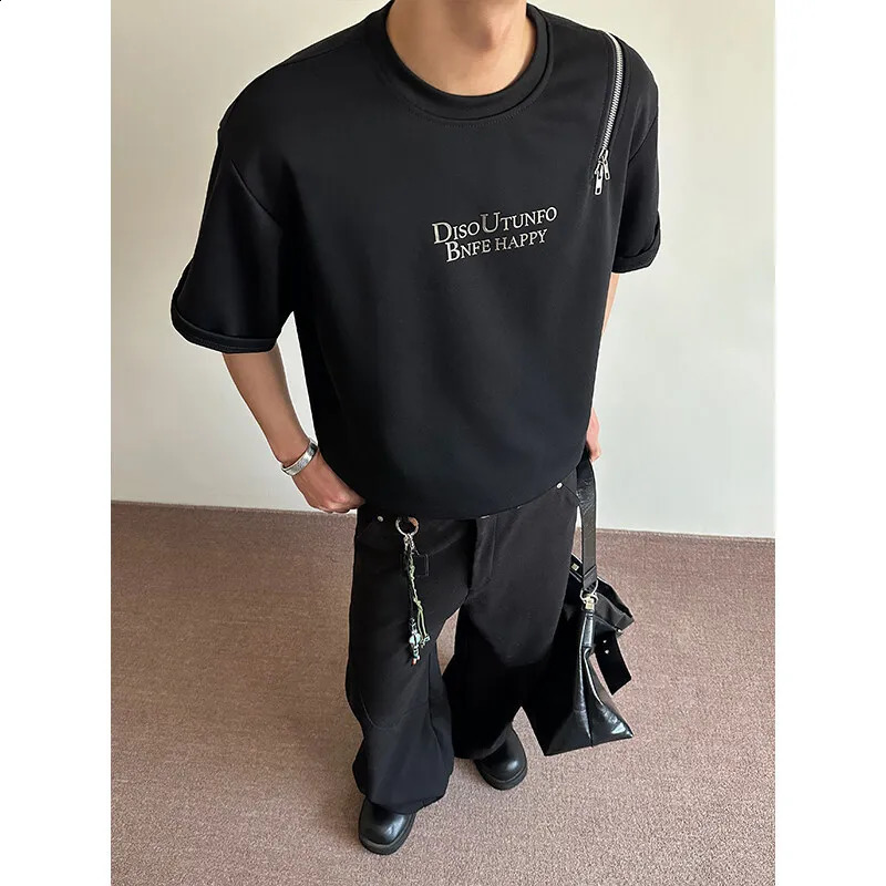 Summer Trend Casual Fashion Edition Personalized Short Sleeve T-shirt 250427