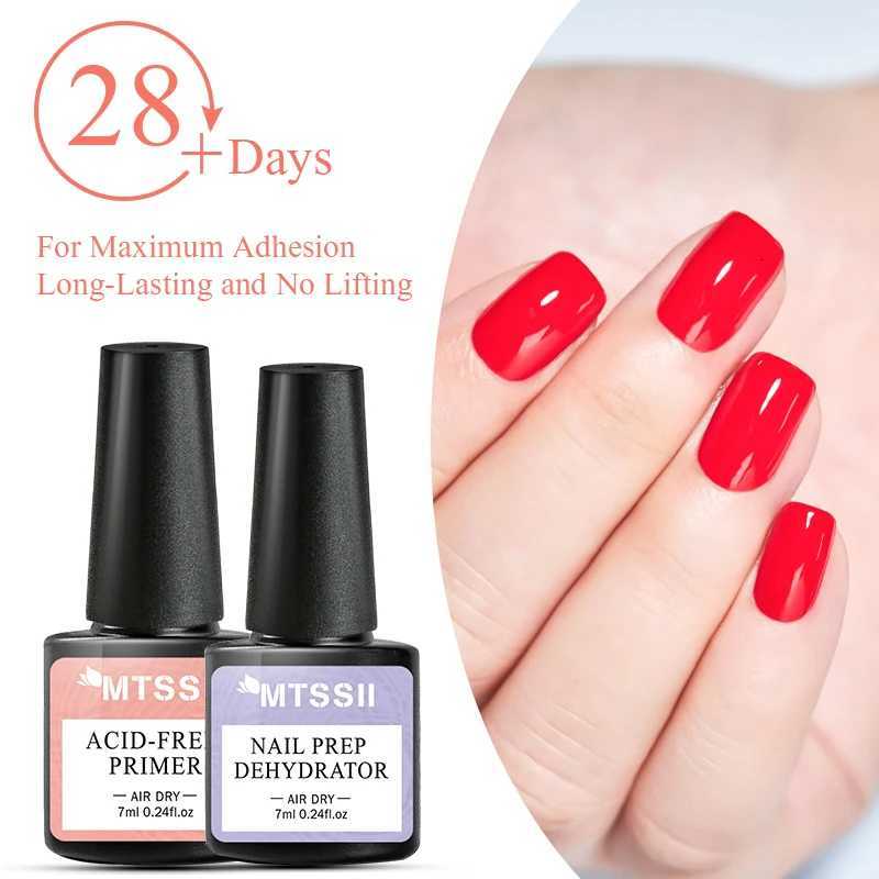 Mtssii 7ml Nail-Primer Prep Dehydrator Gel Nail Polish No Need Of UV LED Lamp Base Top Coat Nail Art Varnish ManicureT251127