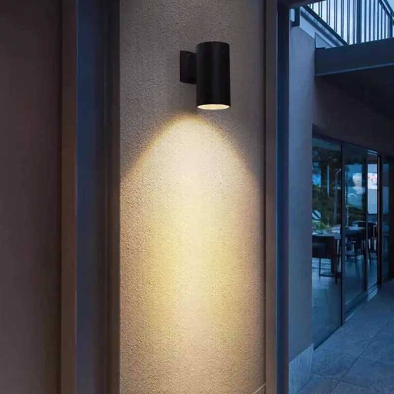 Outdoor Wall Light Up Down Waterproof Exterior IP65 Sconce Lighting Garden Patio Porch Lamp Wall Washer Light Wall spotlightM251127