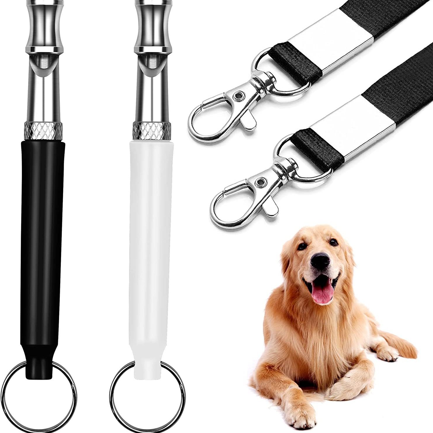 Ultrasonic Dog Training Whistle Set for Pet Trainers - High-Quality Sound Control Tools