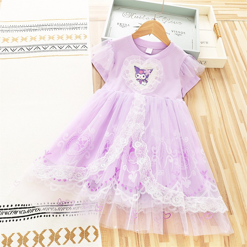 Kids designer clothes DISNEY Elsa princess dress baby girl summer clothes kids clothes Elsa dress children's baby net skirt cotton