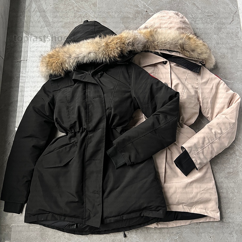Women Parkas Designer canada Long Down Jacket goosejackets womens Puffer Jacket Winter doudoune Jacket Thick Warm Skin Coat Windproof Street Coats XS-2XL