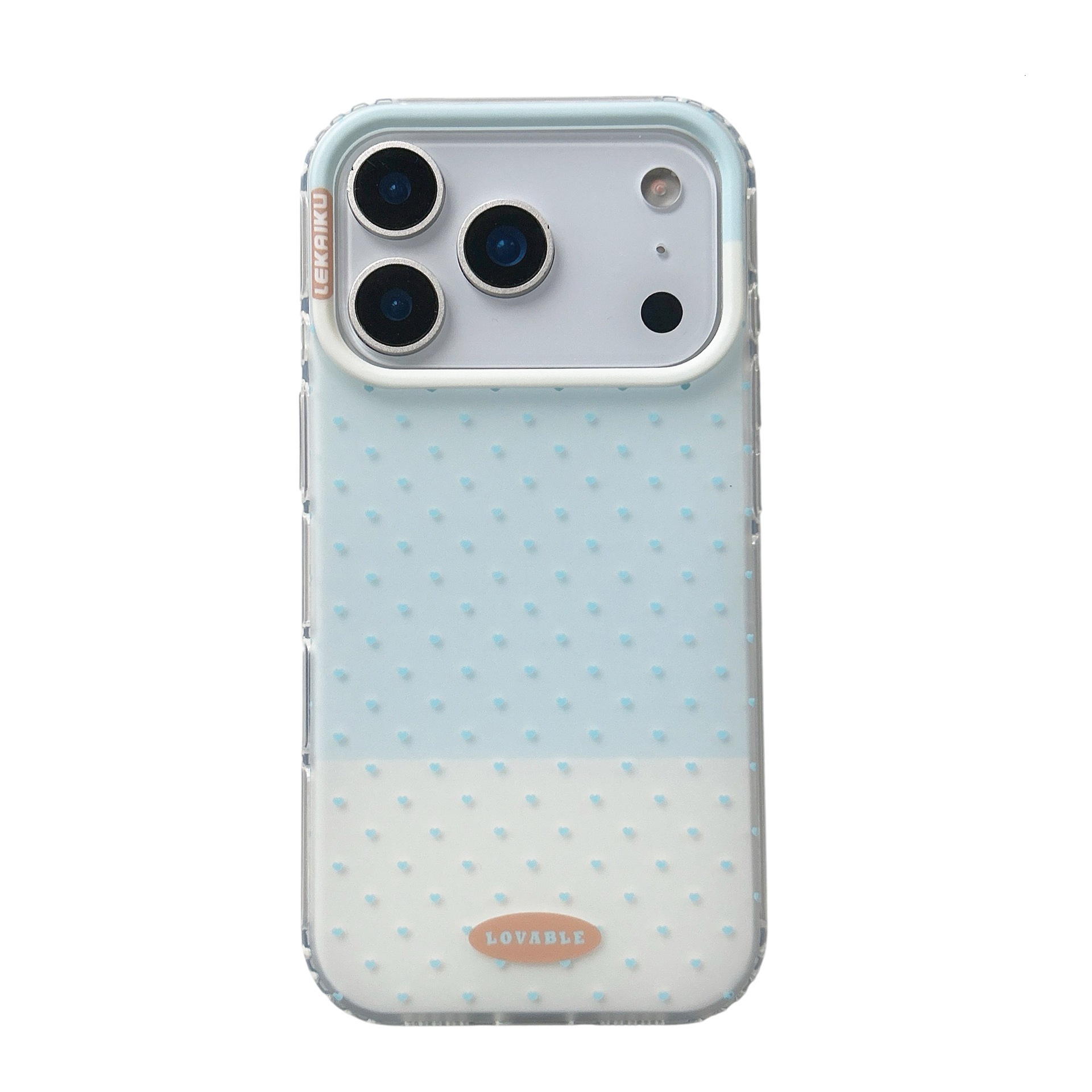Dopamine Heart Polka Dot iPhone 17 Pro Max Phone Case Compatible Style with Simple Apple 16 Pro 15 Hard