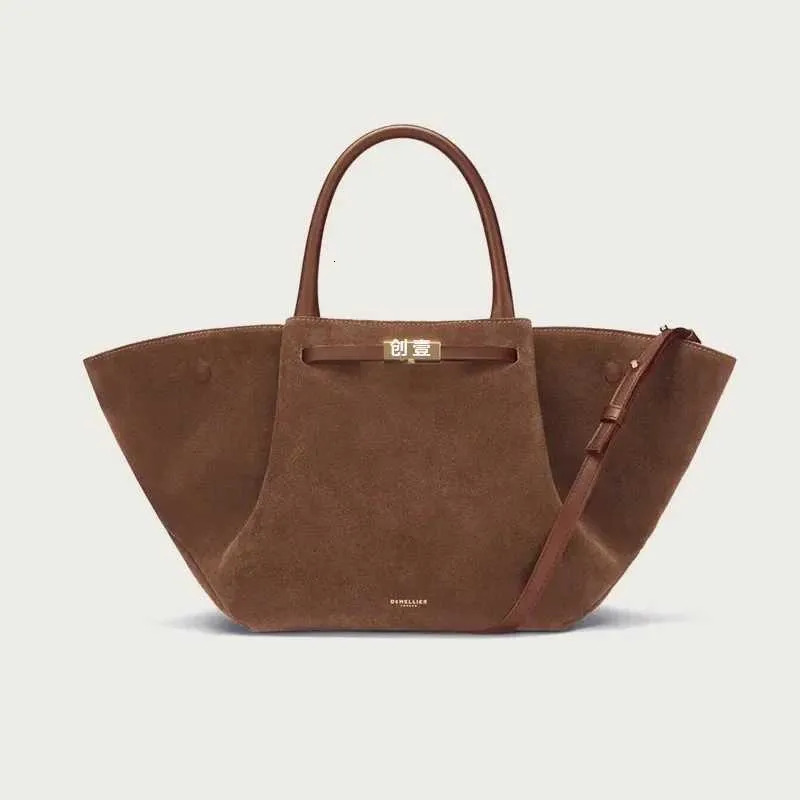 2025S Designer RAINBOW suede leather Large Capacity Brand Design Womens Bag Solid High-end Shopping Fashion Ladies Handba250222 Shoulder crossbody wom