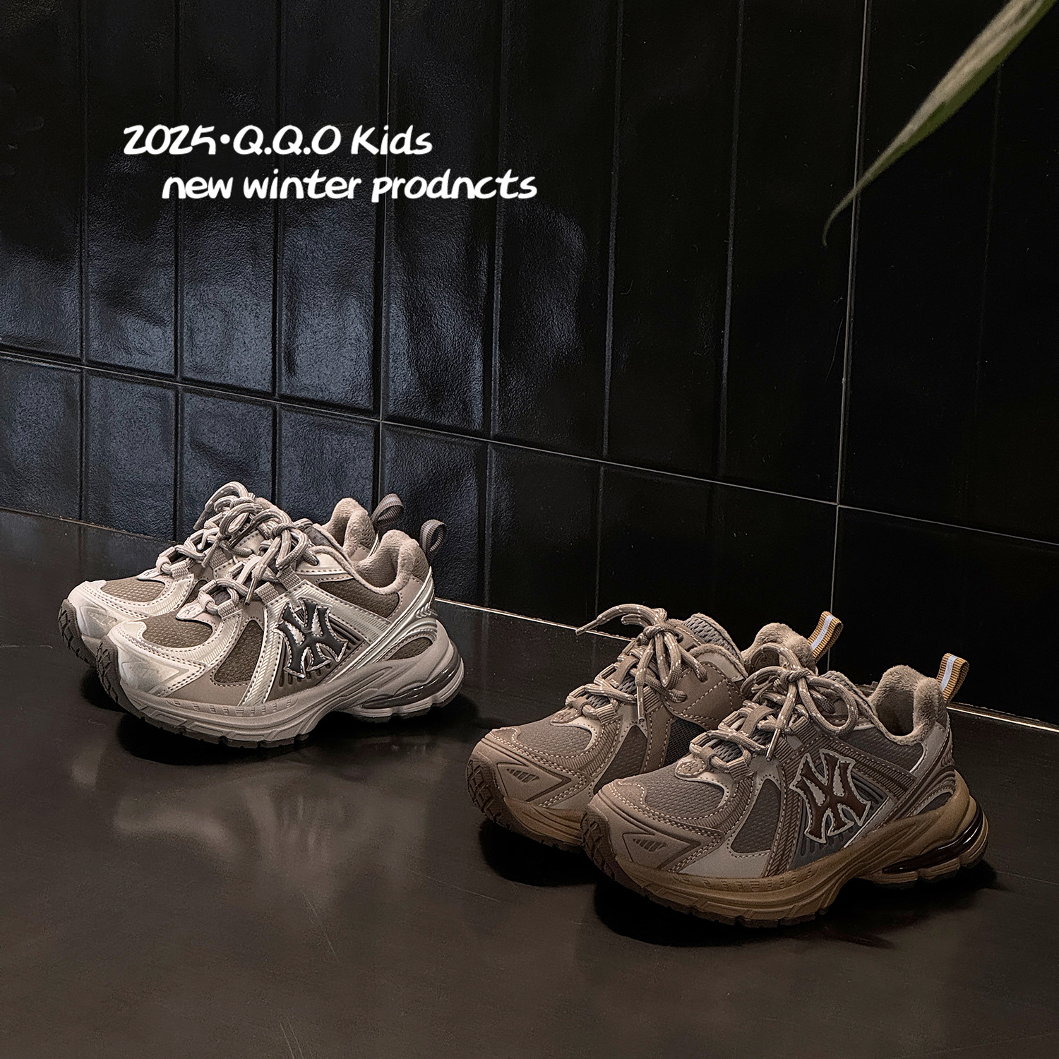 Hot Free shipping for kids designer shoes running shoes khaki grey Fashionable lightweight mesh breathable sports shoes