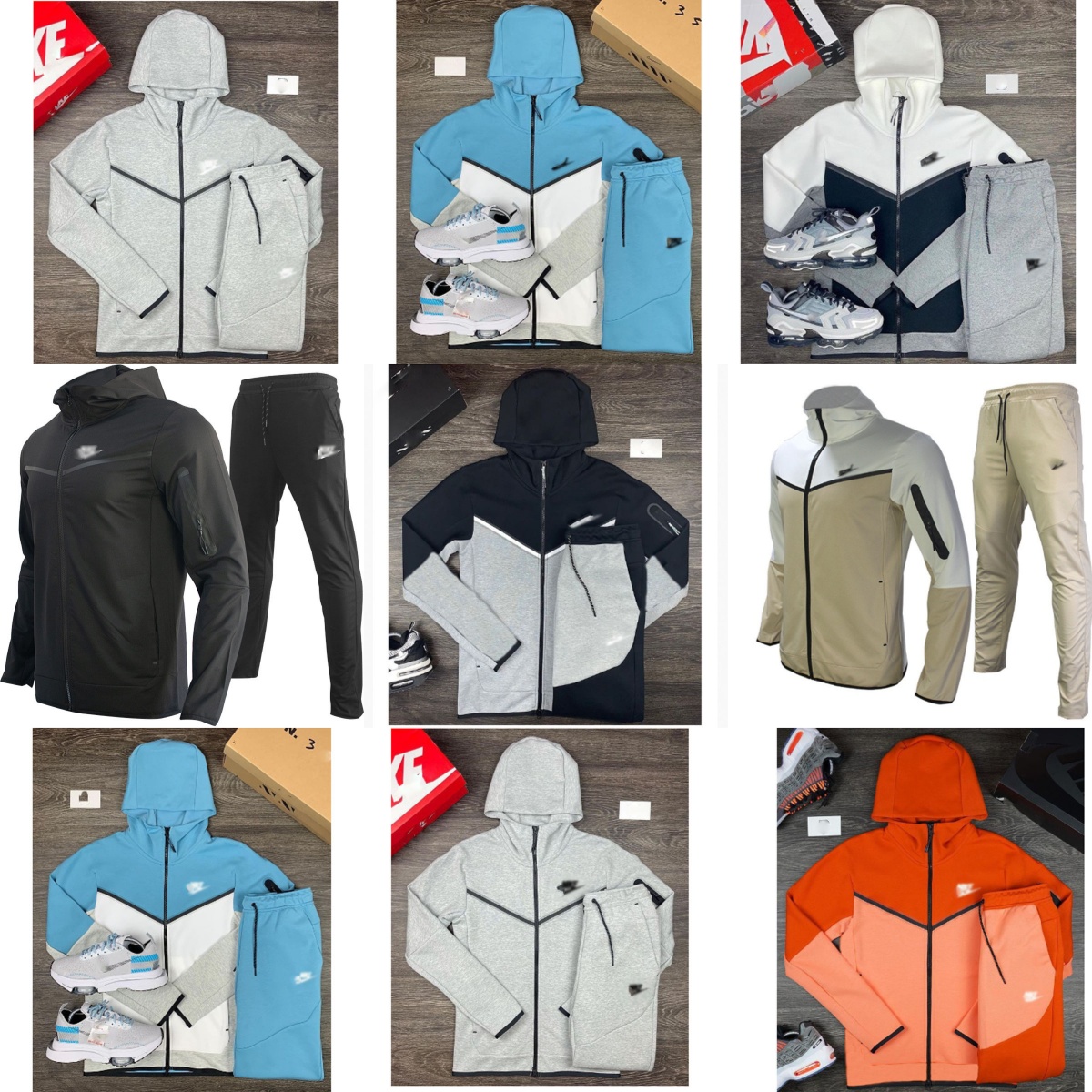 Designer Men Women Sports Jacket and Pants Sets Casual Coat Sportswear basketball Clothing Sweatsuits Fashion Winter Thick Pullover Hooded Pants