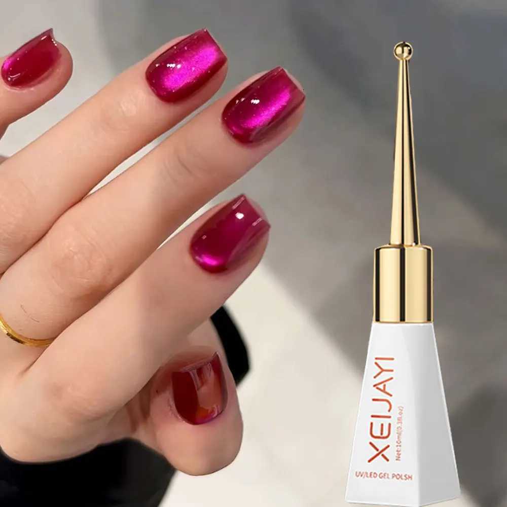 3pcs Pink Cat Eye Gel Nail Polish Magnet Tools Set 1ja034oz Magnetic Cats Eye Nail Gel UV Semi-permanent Varnish Nail SuppT251127