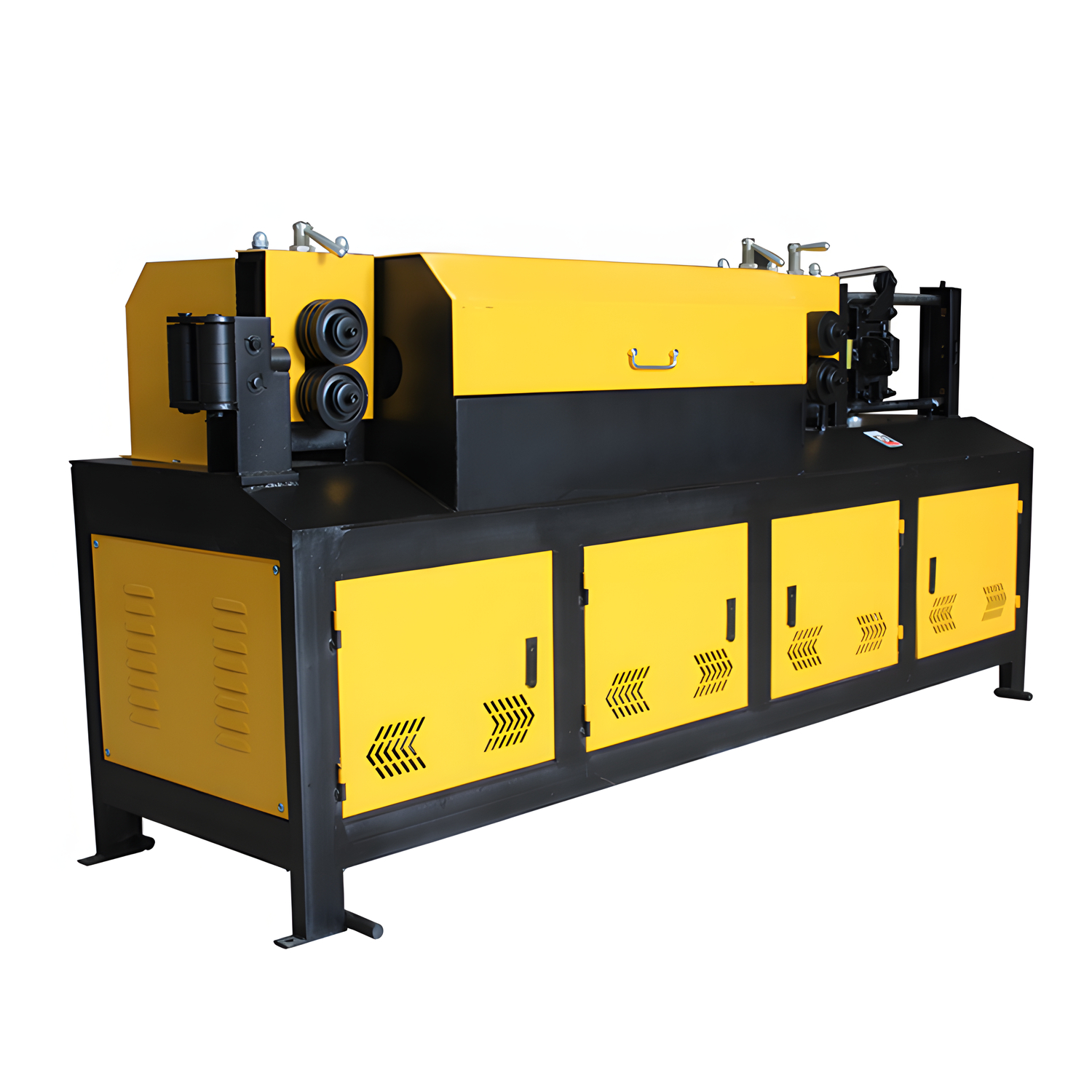 Rebar Straightener Cutter Wire Drawing Machine Bearing Gear Motor Construction