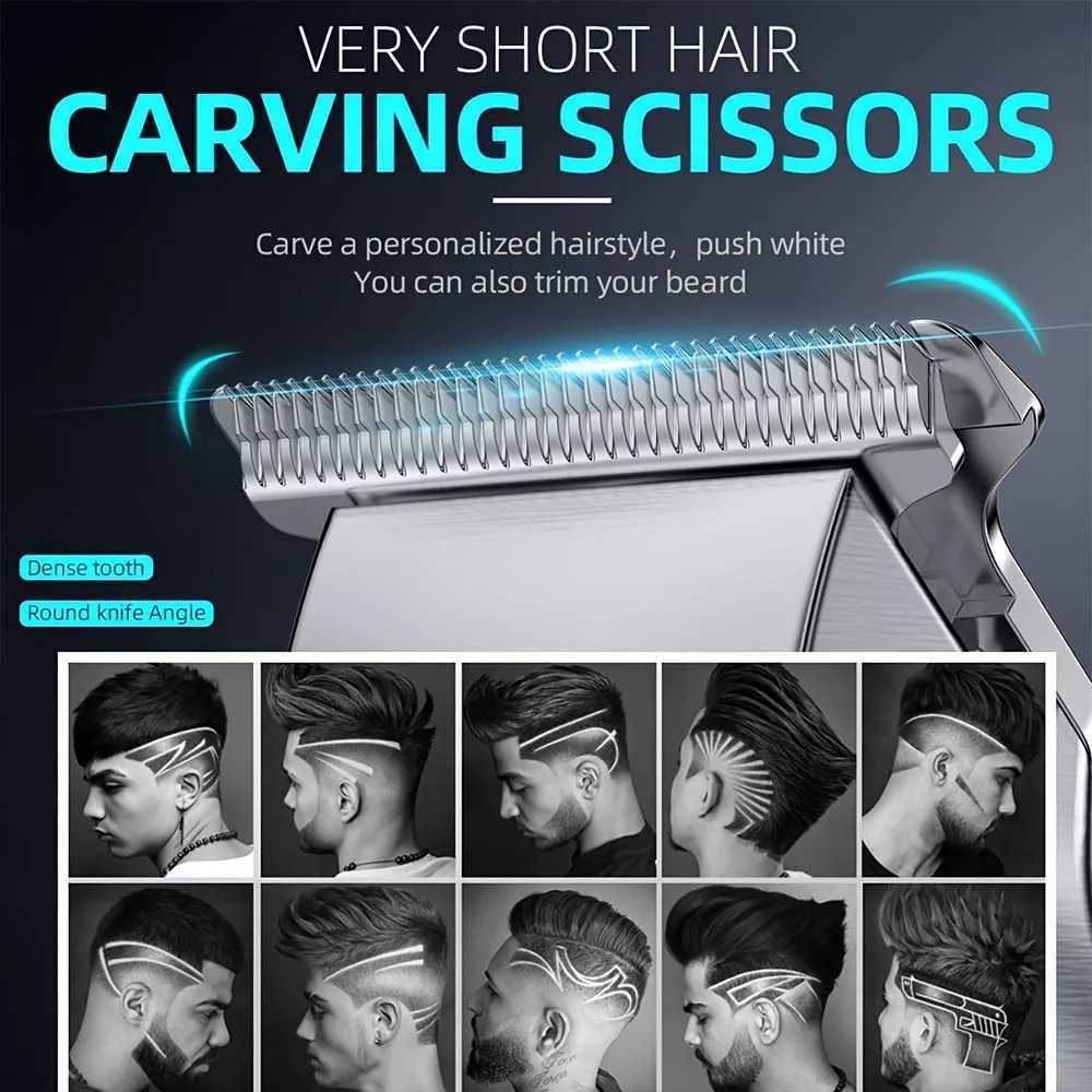Hair Clippers for Men Professional Barber Clippers and Trimmers Set Cordless Hair Clippers for Hair Cutting KitT251127