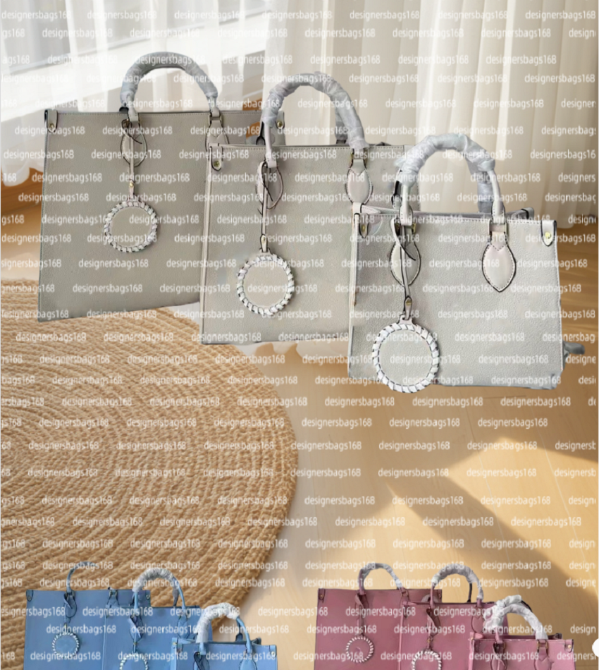 onthego pm mm Large Capacity Tote women luxury designer bags bag embossing monograms lady handbags messenger crossbody on the go shoulder