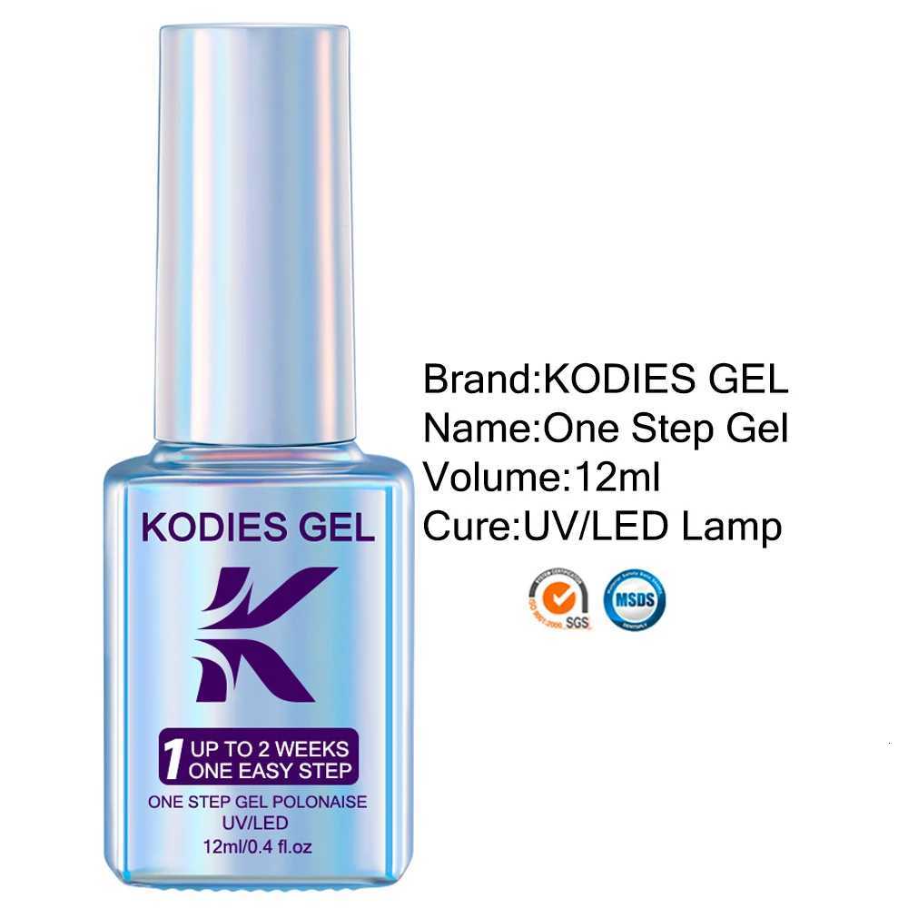 KODIES GEL New Gel Nail Polish 3 IN 1 One Step Summer Color Gel Varnish Semi Permanent UV/LED Soak Off Manicure Nail Art LacquerT251127
