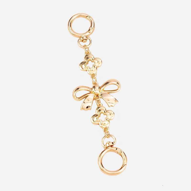 Fashionable Adjustable Shoulder Strap Extension Chain with Bowknot Design Bag Extender Chain for Handbags Totes Crossbody BagsT251127