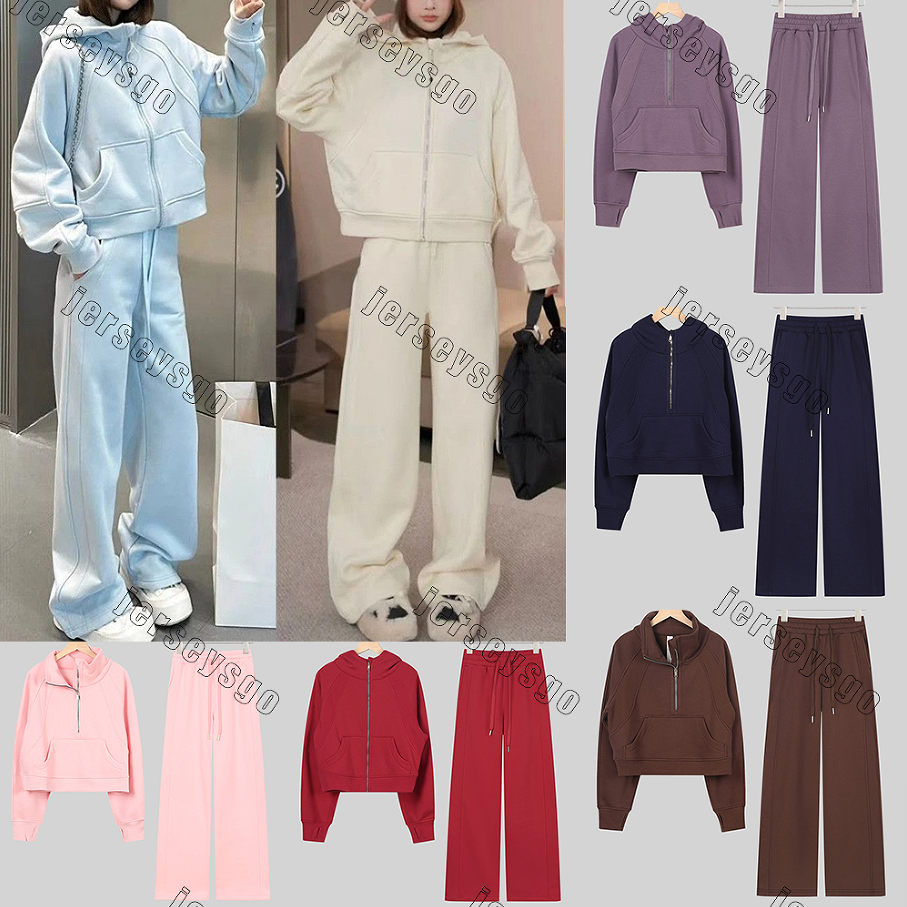 Yoga oversize scuba yoga half zipper hoodie women stand up collar half zipper pullover design full zipper hooded sweatshirt plus size casual yoga suit