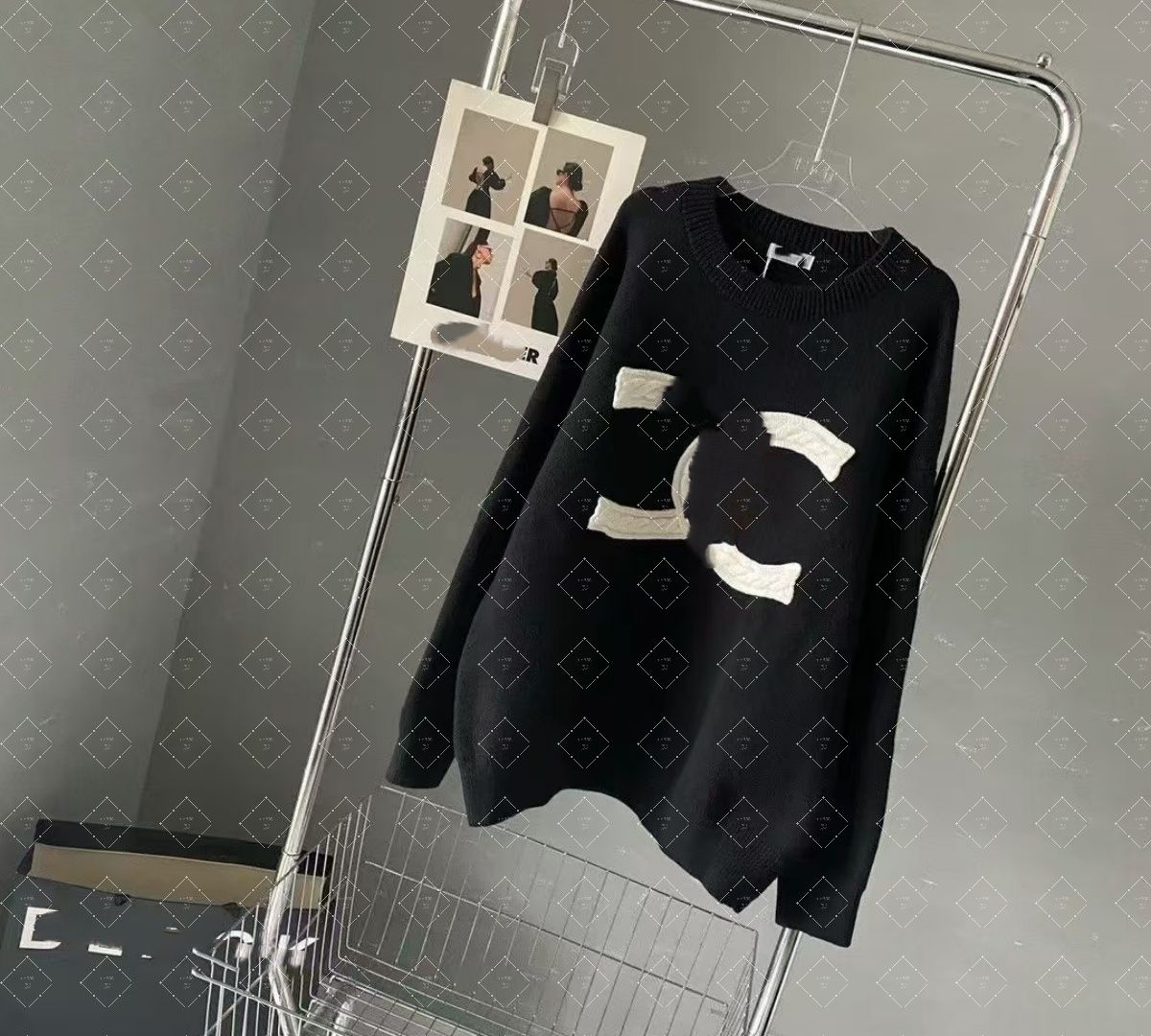 designer sweater women cardigan fashion sweater designer cardigan blend cotton fabric sweaters autumn winter wholesale price Cardigan Classic Button-Up Design