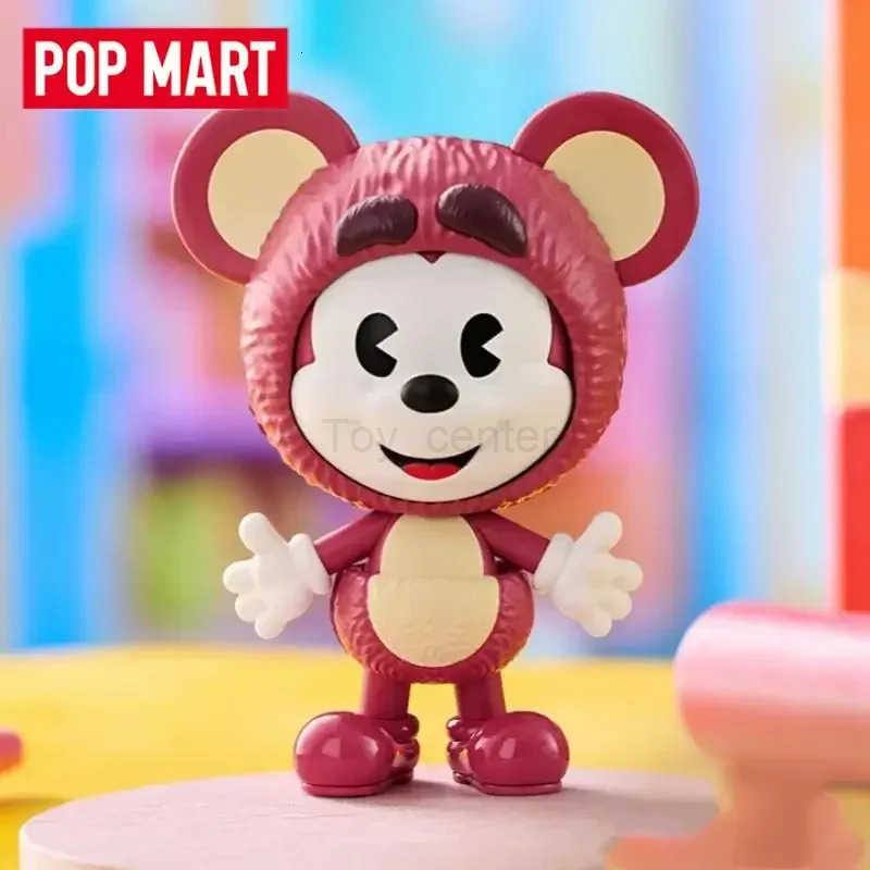 Disney POP MART Mickey REMIXED Mickey Meets PIXAR Series Genuine Blind Box Mystery Box Guess Bag Toys Doll Anime Figure Desktop H251127