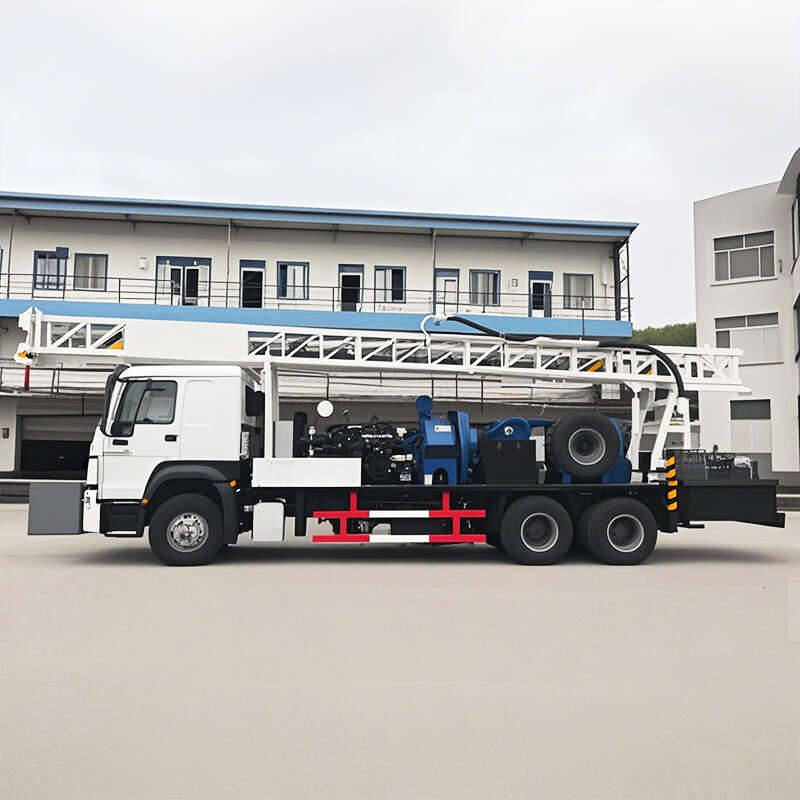 Hydraulic Water Oil Drilling Equipment 200 Truck-mounted Rig Water Well Drilling Rig