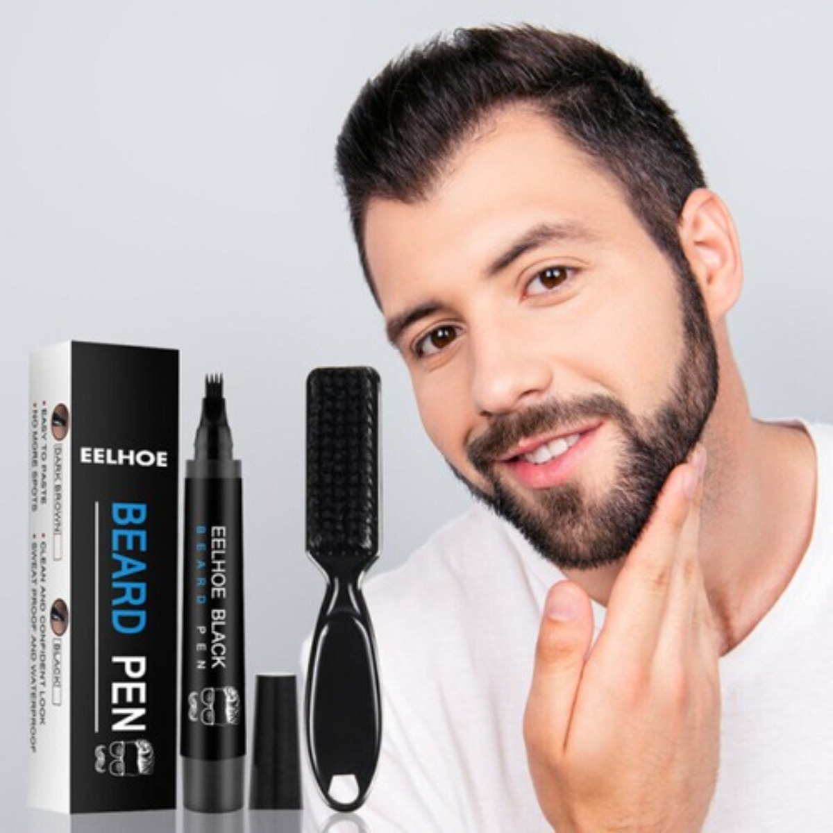 Beard Confidence Pen - Fix Your Beard Anytime, Anywhere | The Perfect Pocket-Sized Grooming Tool