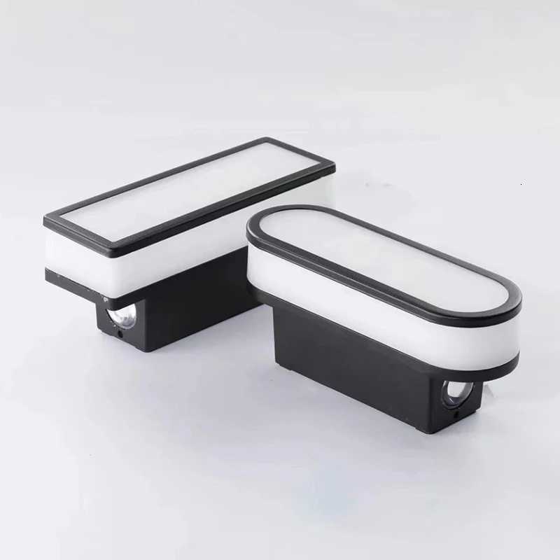 Outdoor LED Porch Wall Lamp IP65 Waterproof Wall Mounted Sconce Garden Courtyard Home Exterior Wall Lighting Fxiture AC110/220VM251127