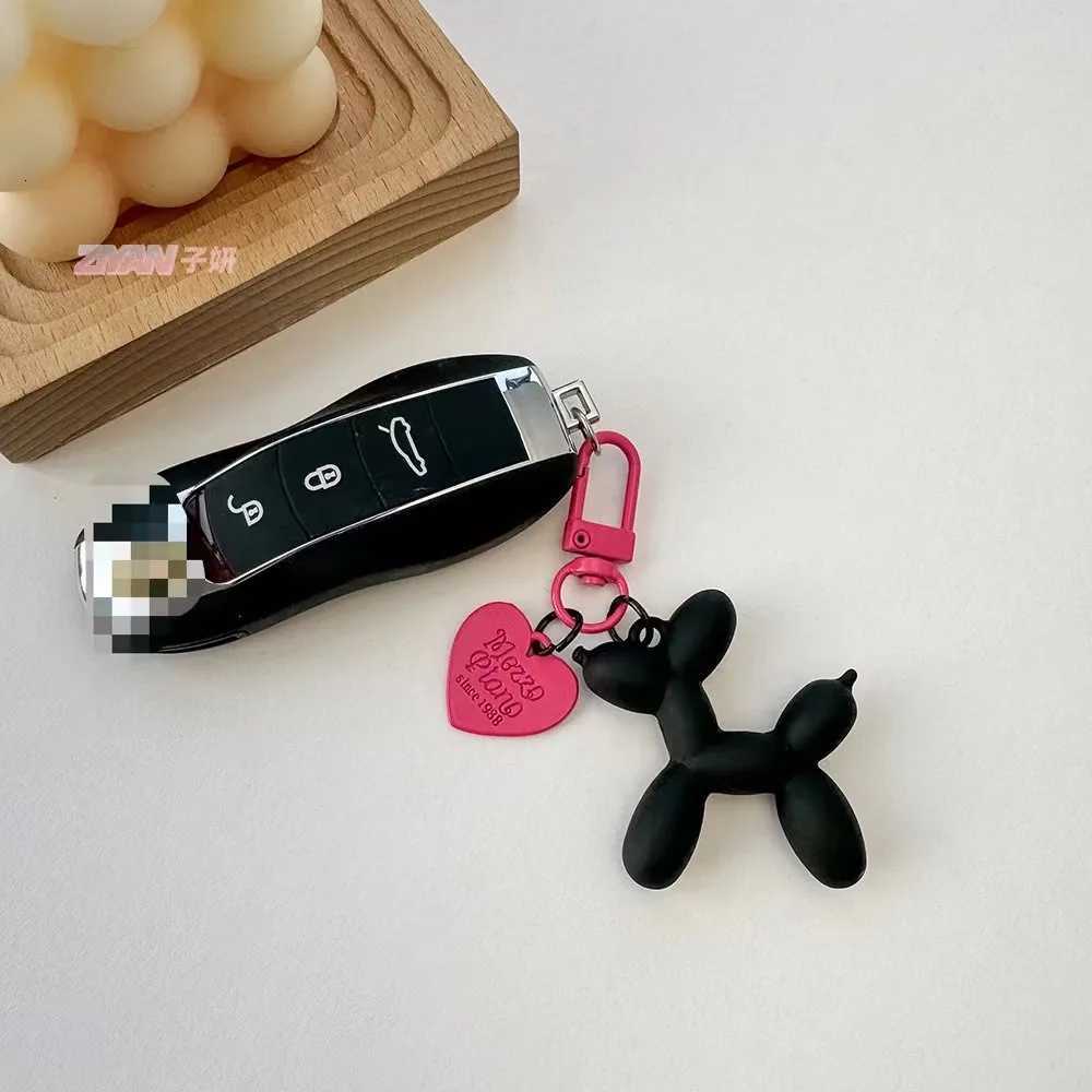 Cute Balloon Dog Bag Charm Handbag Pendant Keychain Womens Exquisite Internet-famous Bead Bag Accessories High-Grade PendantT251127