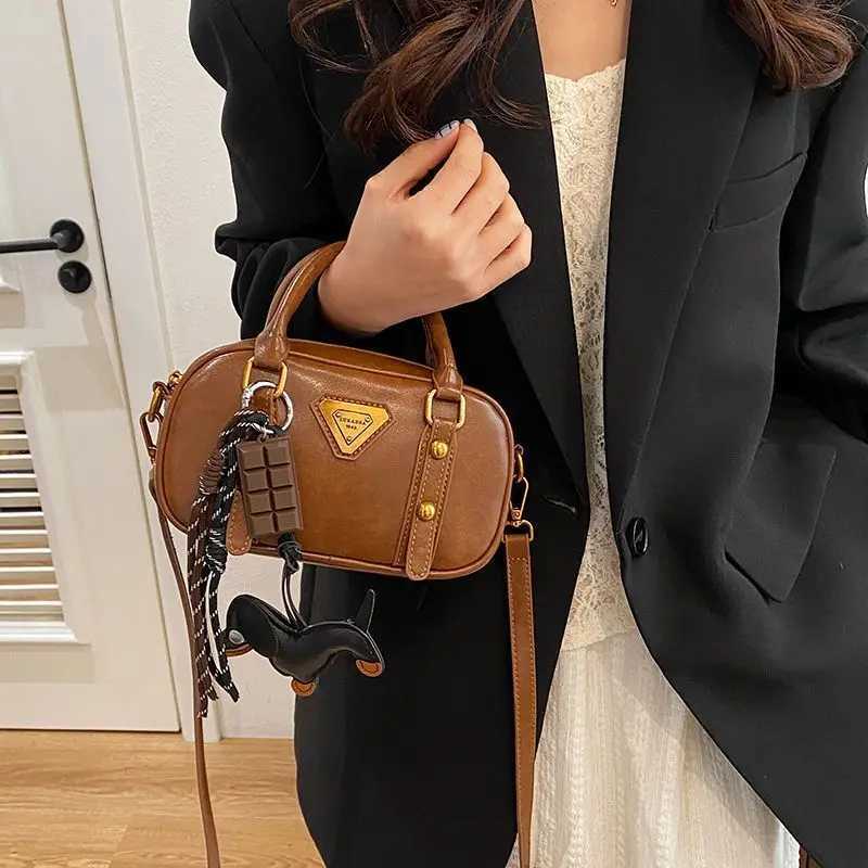 PU Leather Dachshund Bag Pendant Creative Keychain Style Lanyard bag Accessory Key Pendant Car Keyring Charm GiftT251127