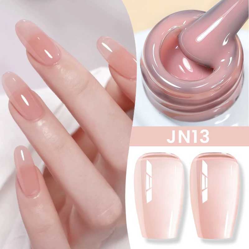 BORN PRETTY 83 Colors 10ml Jelly Nude Gel Nail Polish Autumn Amber Semi Transparent Manicure Soak off UV LED Nails Gel VarnishT251127