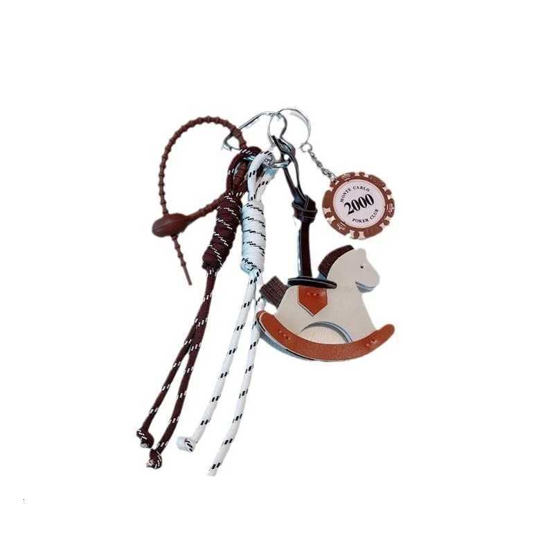 Braided Rope Bag Pendant High-grade Keychain Pendant Trojan Horse Pendant Suitable for Phone Bag AccessoriesT251127