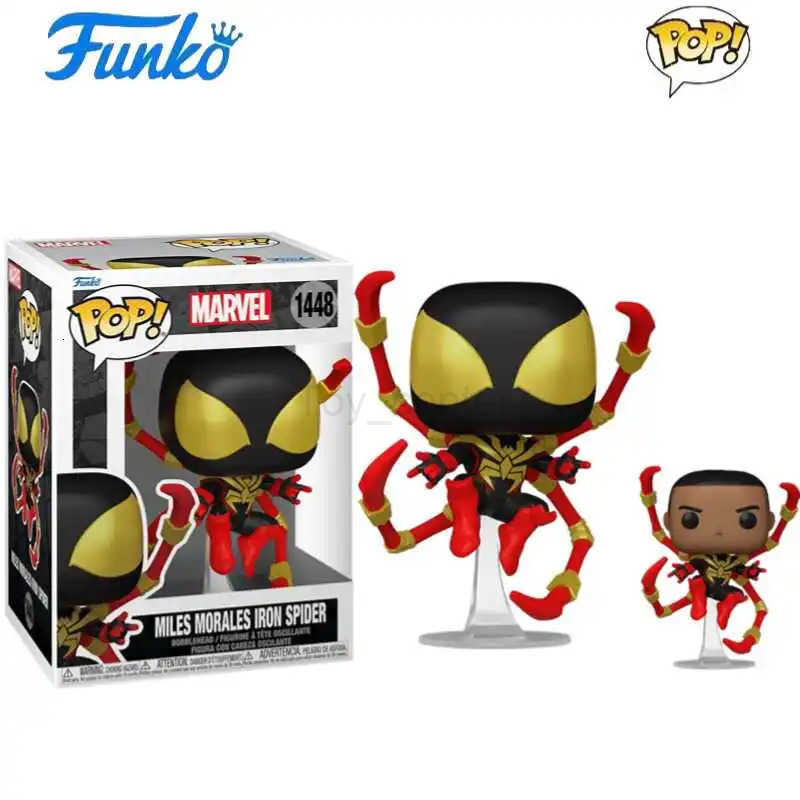 Disney Funko POP Original Spider-Man Marvel Fear Itself Suit Iron Spider Chasm Kaine Action Figure Toys for Boys Girls Gift Collectible H251127
