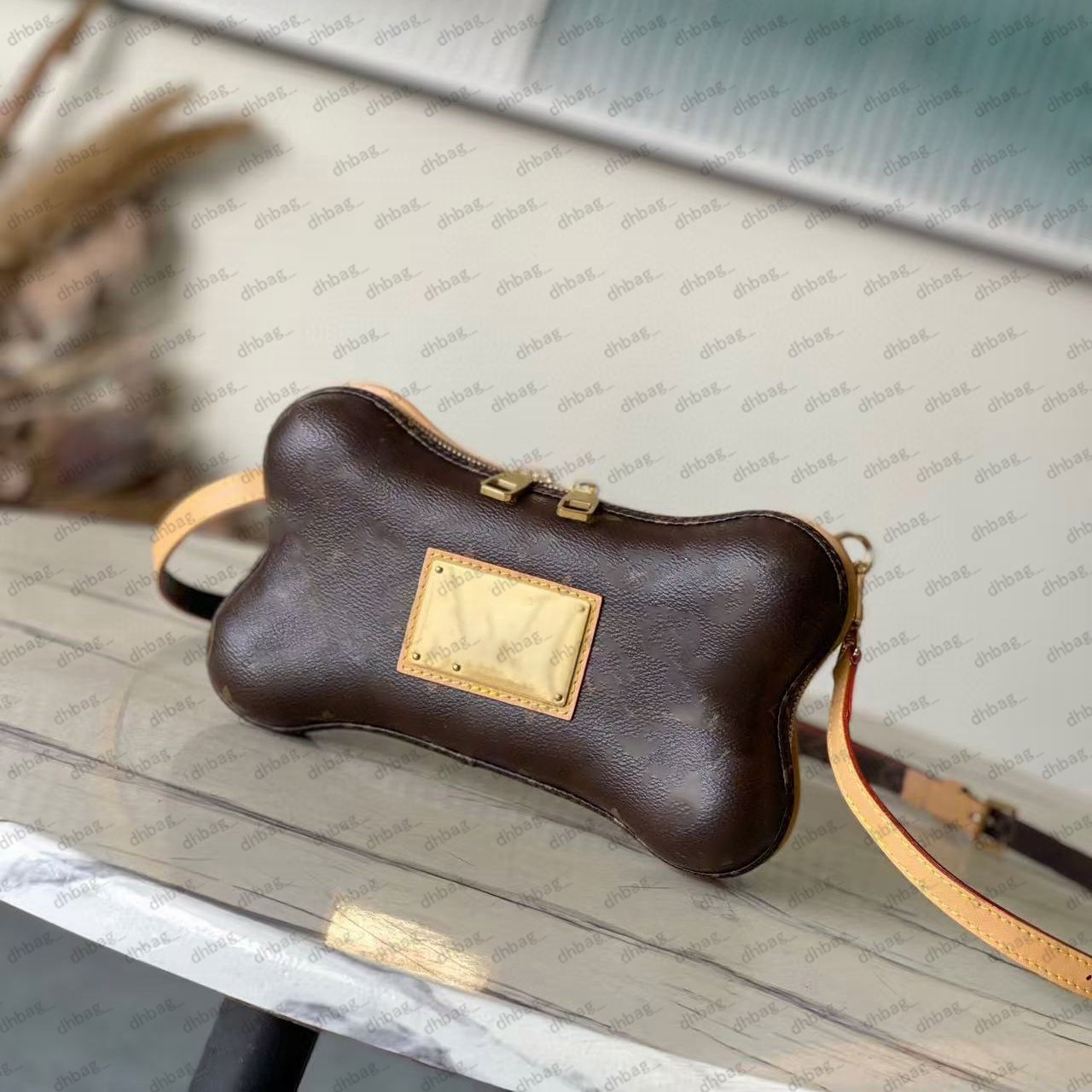 bone bags 10a fashion casual designer bag luxury pooch bag bulldog bag crossbody shoulder bag messenger bag handbag totes top mirror quality fan bag purse pouch bag