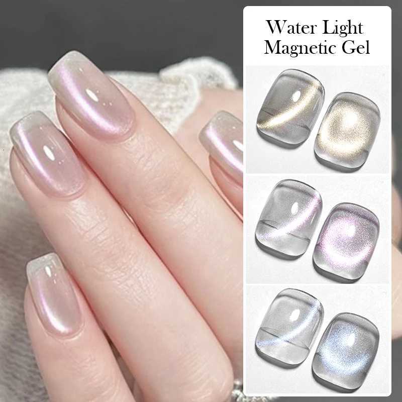 MTSSII 7ml Water Light Cat Magnetic Gel Nail Polish Colored Glass Bead Effect Transparent Soak Off UV Gel LED Nail Art VarnishT251127