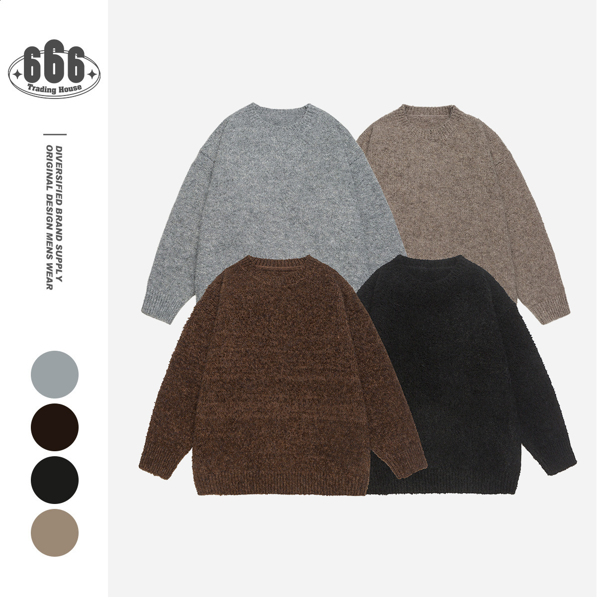 Mens Sweater Roll Neck Fisherman cashmere sweater men sweater with autumn winter warm sweater with rolled edge bottom knitwear 240821