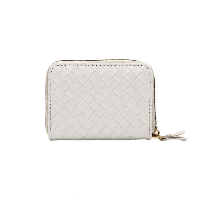 Simple Fashionable Woven Pattern Wallet With Large Capacity And Multiple Card Slots Designer Wallet