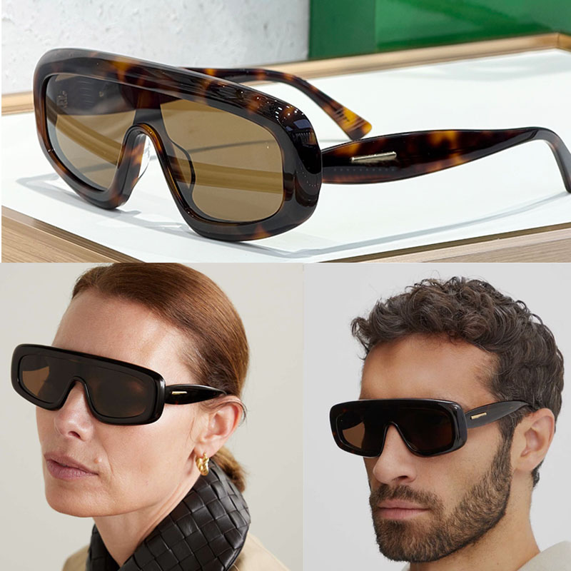 Designer Fashion Mask Sunglasses New fashion hot selling styles Men women acetate mask sunglasses UV400 1281