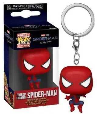 Disney NEW FUNKO POP Spider-Man Spider-GWEN GREEN GOBLIN ZOMBIE HUNTER SPIDEY Peter Parker Mysterio Keychain Vinyl Figure Toys H2511271